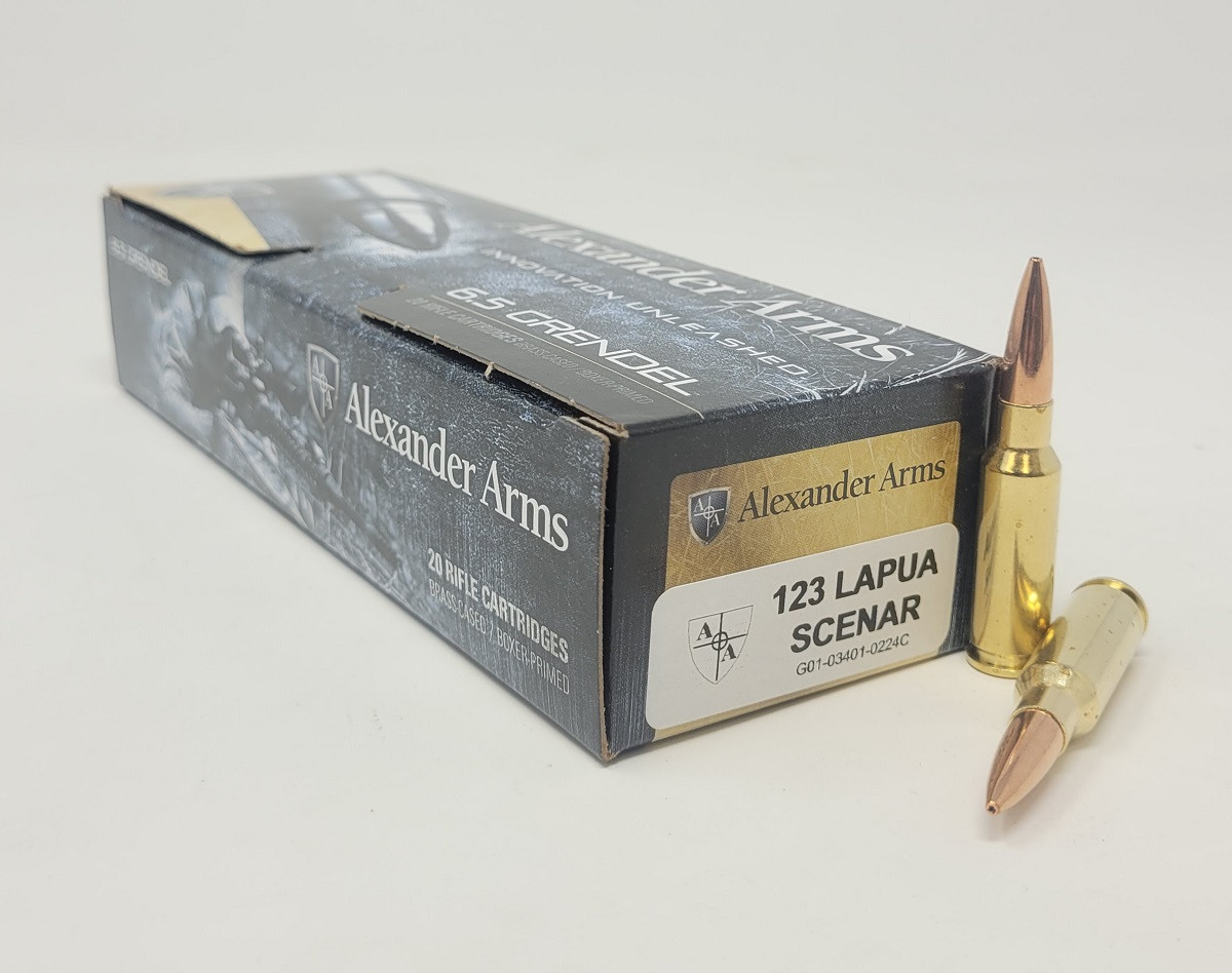 Alexander Arms Lapua Scenar HP Ammo