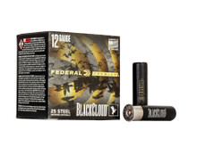 Federal 12 Gauge Ammunition Premium Black Cloud FS Steel PWBX134BB 3-1/2" BB Shot 1-1/2oz 1500fps 25 Rounds