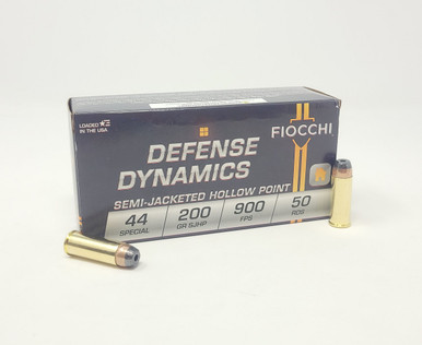 Bulk Fiocchi Defense Dynamics Semi-J HP Ammo