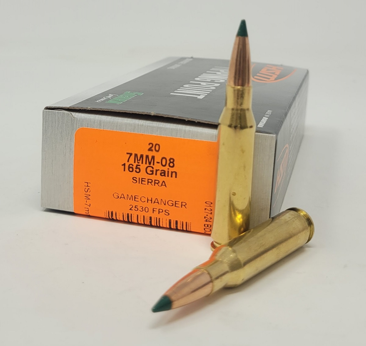 HSM Tipping Point Sierra Game Changer Ballistic Tip Ammo