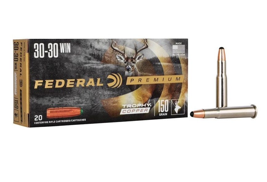Federal Premium Trophy Copper HP Ammo
