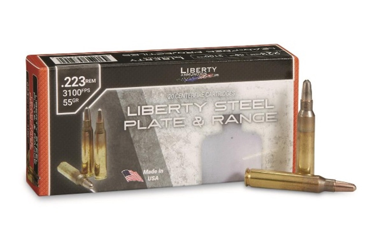 Liberty Steel Plate & Range Lead Free Frangible Ammo
