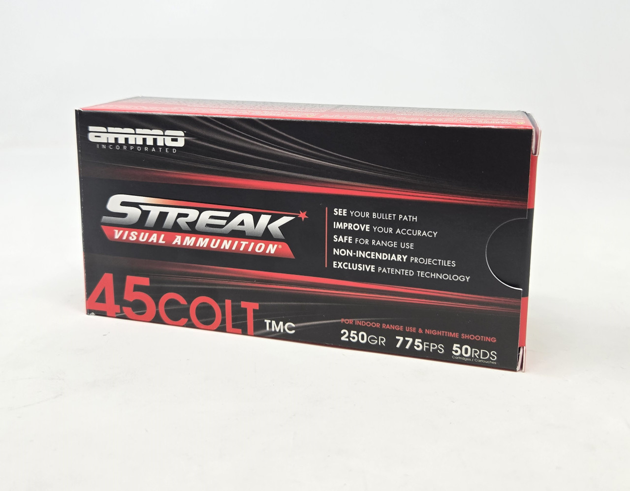Ammo Inc Red Streak Visual Total Metal Coating Ammo