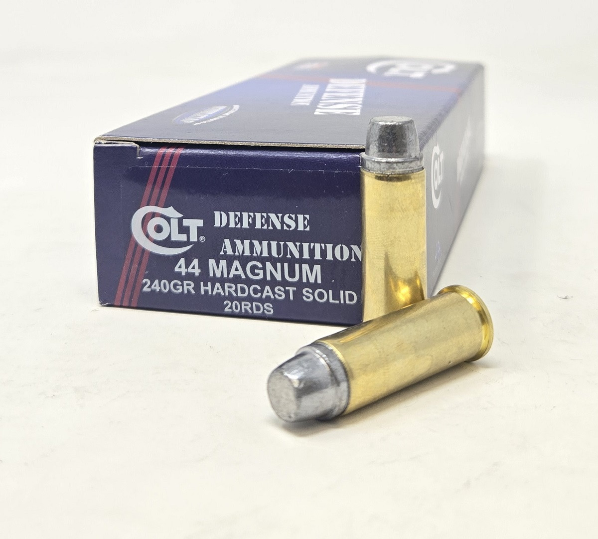 44 Mag Ammo - DoubleTap Ammo Colt Defense Hardcast Solid Semi Wadcutter DoubleTap Colt Defense Hardcast Solid Semi Wadcutter Ammo