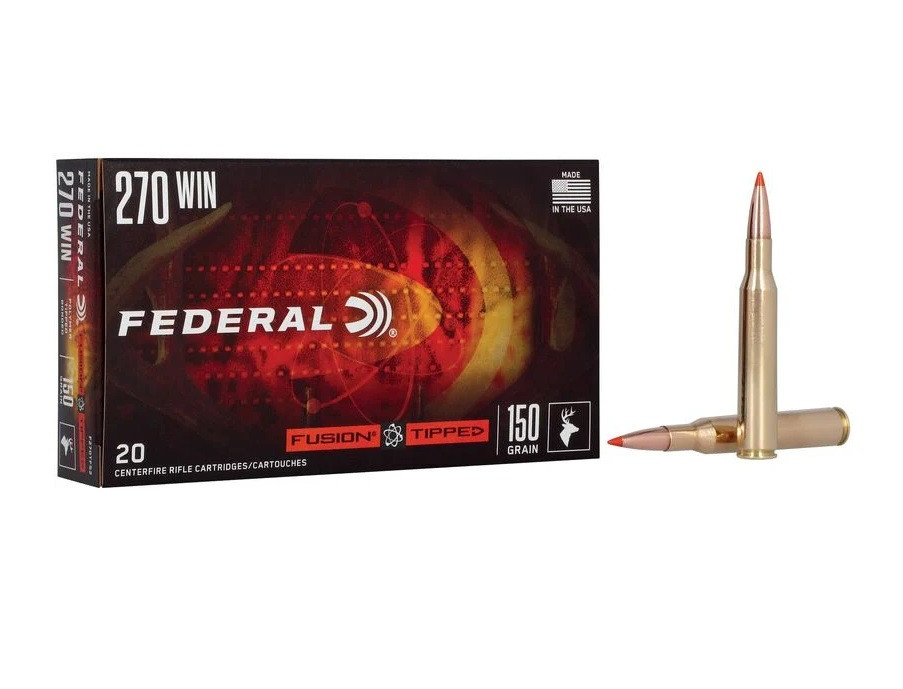 Federal Fusion Tipped Polymer Bonded Ammo