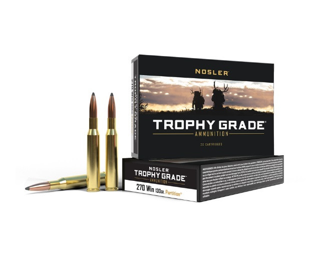 Nosler Trophy Grade Partition JSP Ammo
