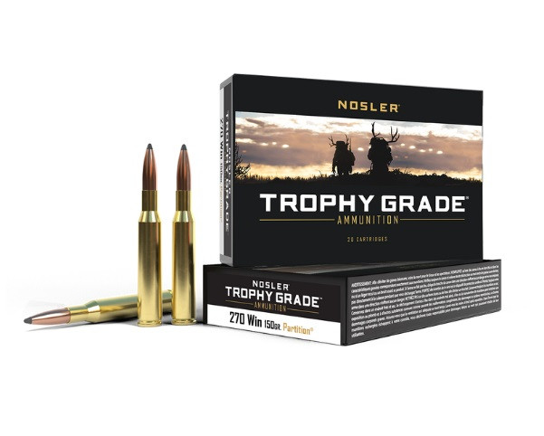 Nosler Trophy Grade Partition JSP Ammo