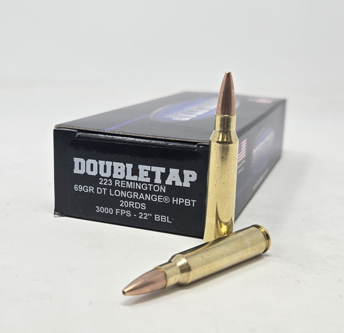 DoubleTap Long Range Match Boat Tail HP Ammo