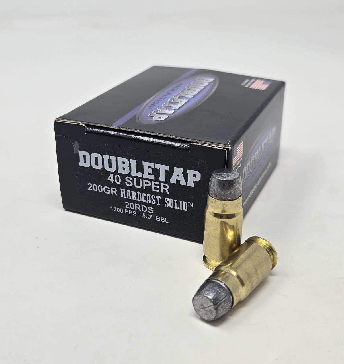 DoubleTap Hardcast Solid Flat Point Ammo