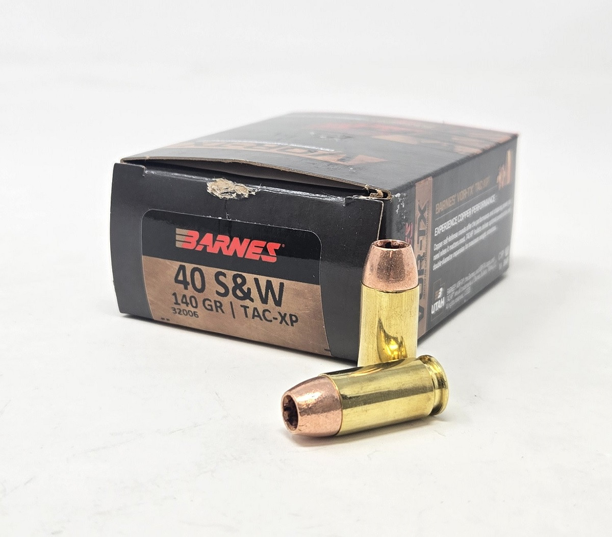 Barnes Copper Vor-TX Tac-XP HP Ammo