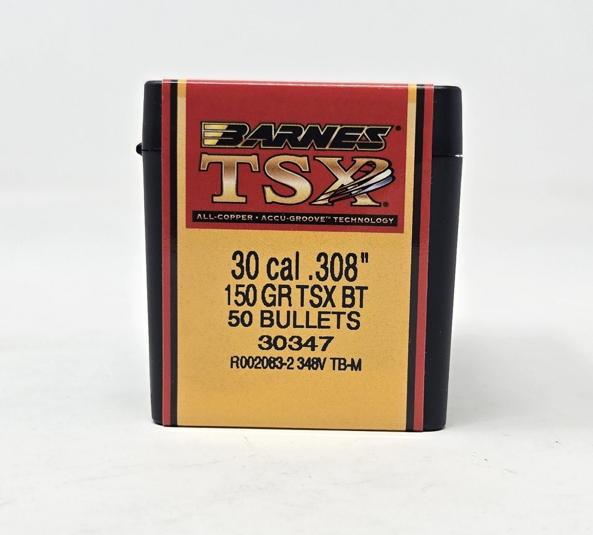 Barnes 30 Cal 308 Dia Reloading Bullets Copper TSX B30347 150 Grain Boat Tail Hollow Point 50 Pieces