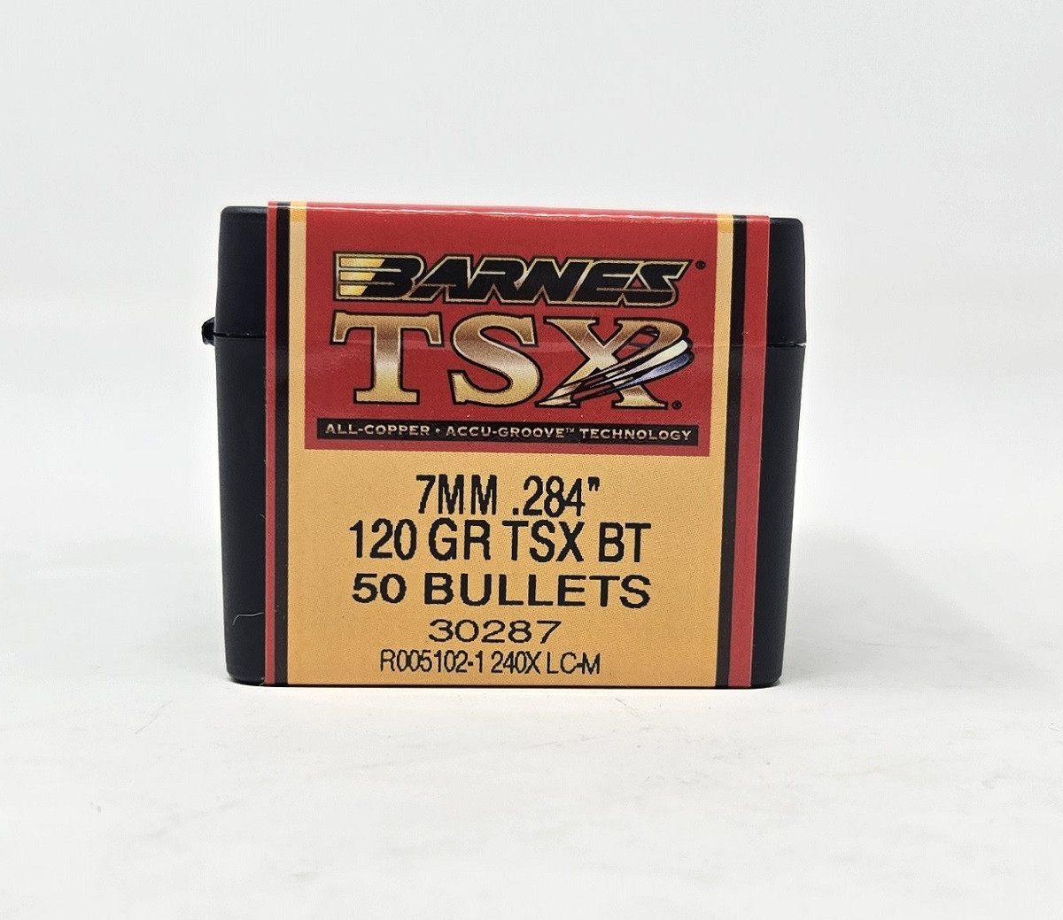 Banes 7mm (.284 Dia) Reloading Bullets Copper TSX B30287 120 Grain Boat Tail Hollow Point 50 Pieces