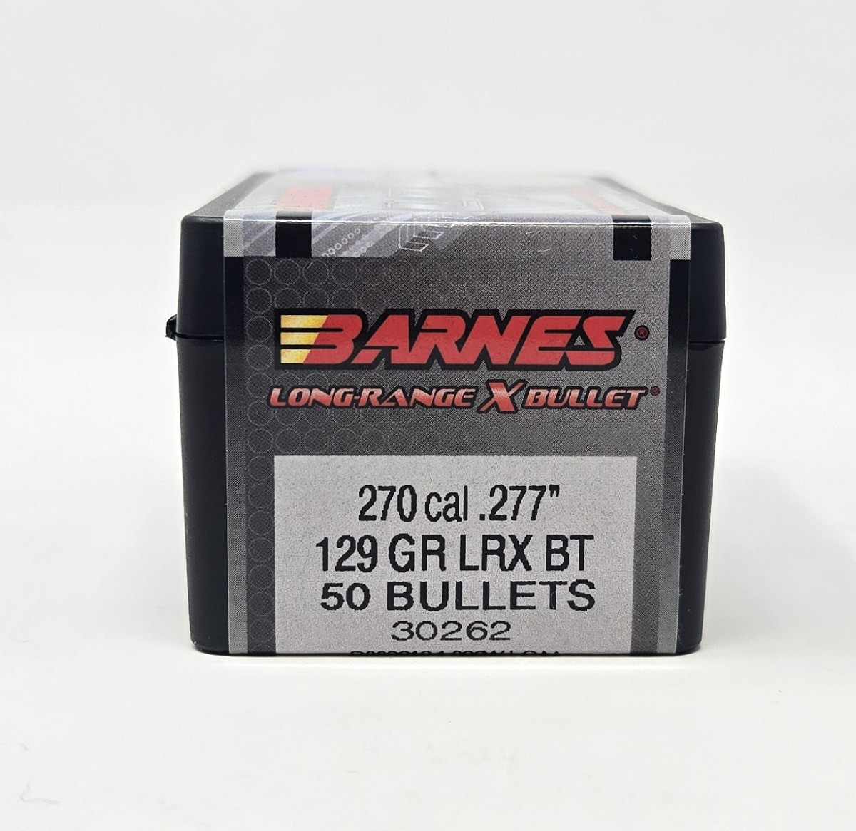 Barnes 270 Cal (.277 Dia) Reloading Bullets Copper LRX B30262 129 Grain Boat Tail Ballistic Tip 50 Pieces