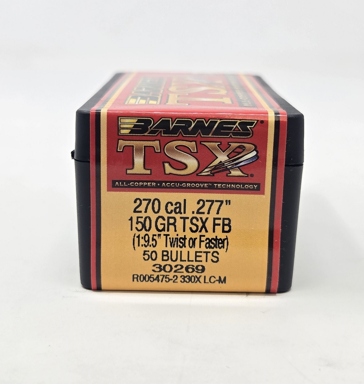 Barnes 270 Cal (.277 Dia) Reloading Bullets Copper TSX B30269 150 Grain Flat Base Hollow Point 50 Pieces