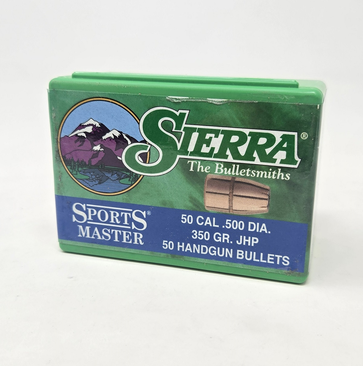 Sierra 50 Cal 500 Dia Reloading Bullets Sports Master SRAA5350 350 Grain Jacketed Hollow Point 50 Pieces