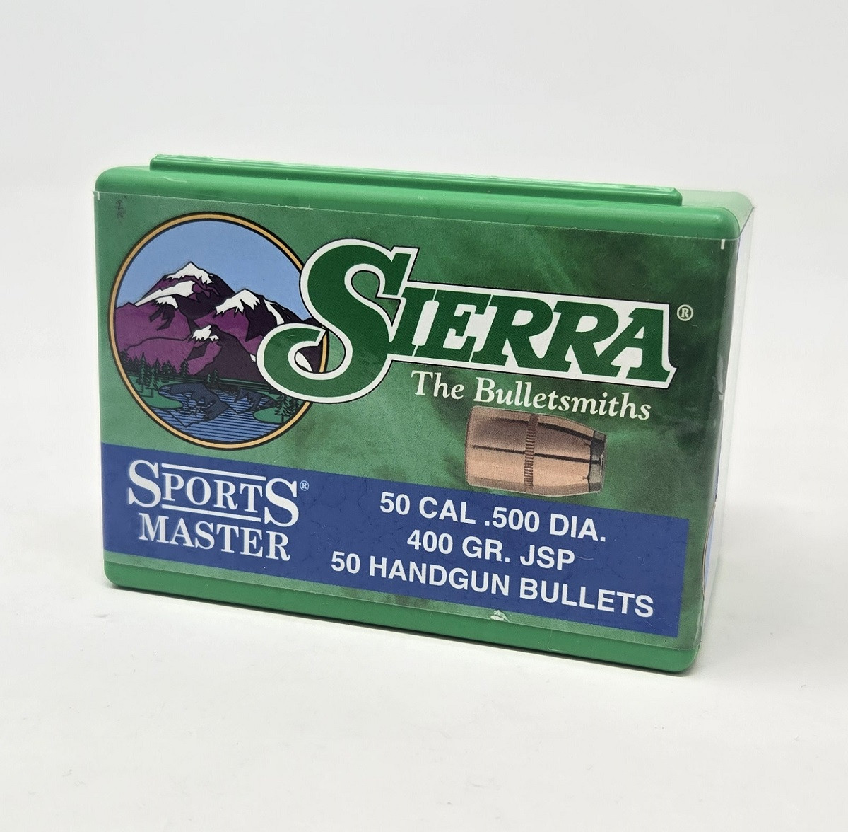 Sierra 50 Cal 500 Dia Reloading Bullets Sports Master SRAA5400 400 Grain Jacketed Soft Point 50 Pieces