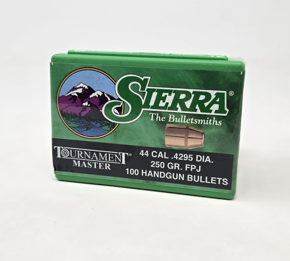 Sierra 44 Cal44 Mag 429 Dia Reloading Bullets SRAA8615 250 Grain Full Metal Jacket 100 Pieces
