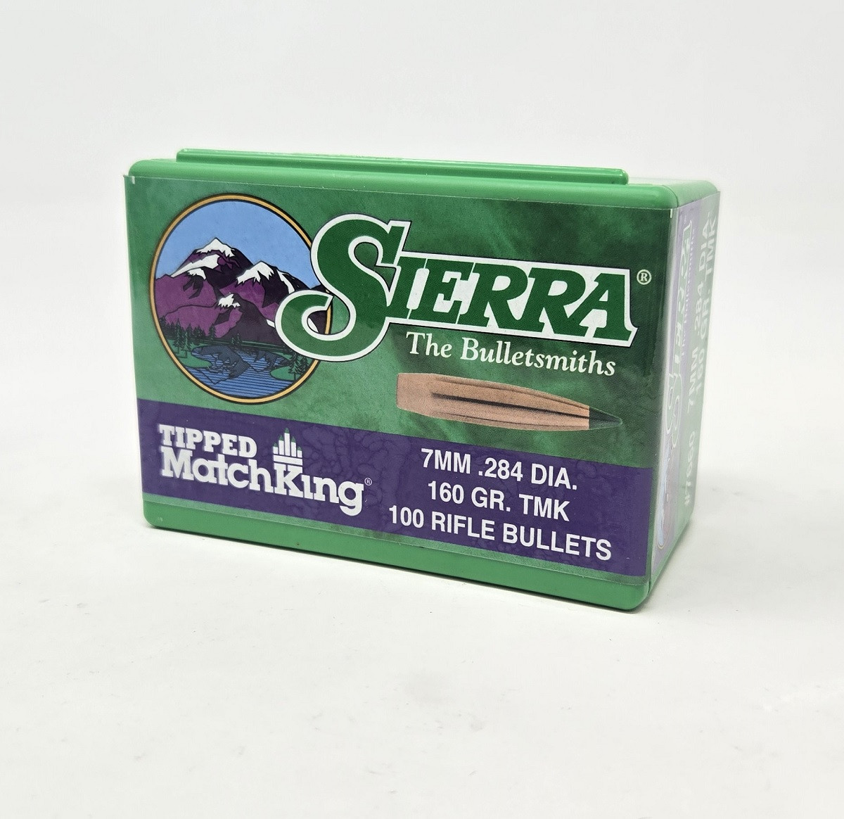 Sierra 7mm 284 Dia Reloading Bullets Tipped Matchking SRAA7660 160 Grain Ballistic Tip 100 Pieces