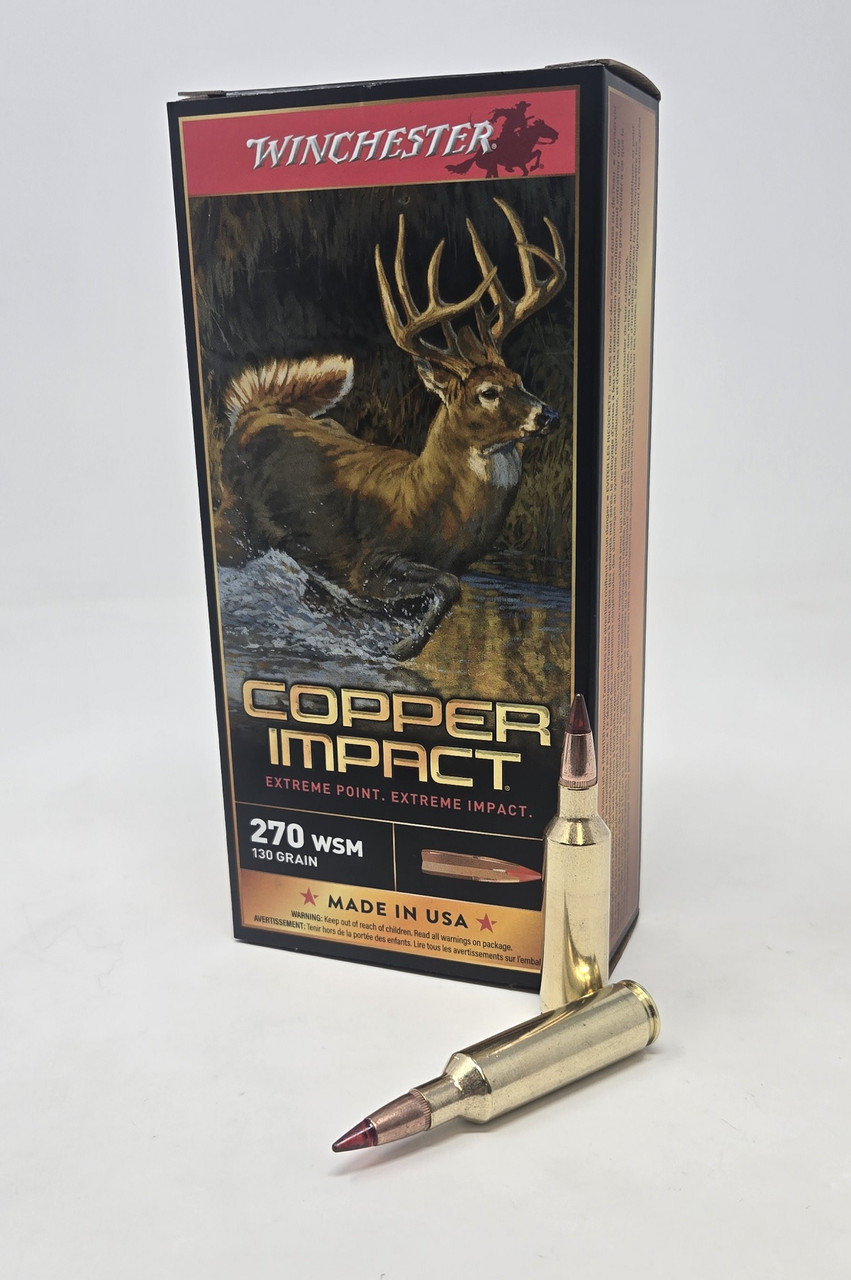 Winchester Copper Impact Extreme Point Ammo
