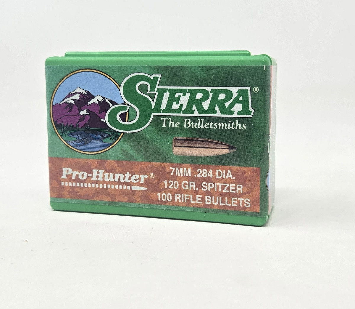 Sierra 7mm (.284 Dia) Reloading Bullets Pro Hunter SRAA1900 120 Grain Spitzer Soft Point 100 Pieces