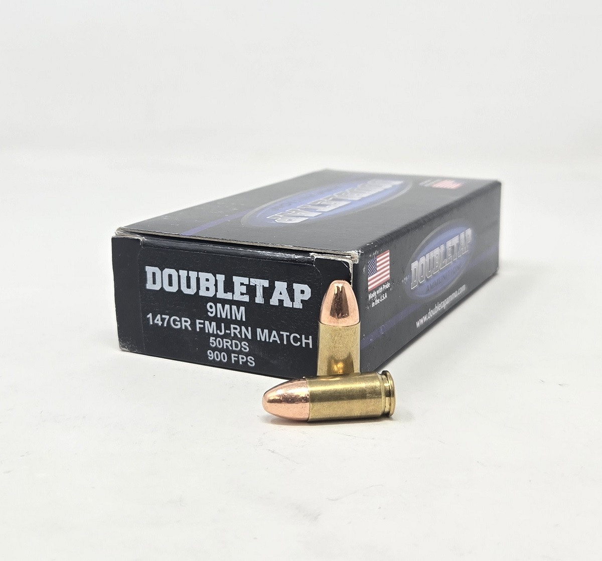 9mm Ammo - DoubleTap Ammo RN FMJ DoubleTap RN FMJ Ammo