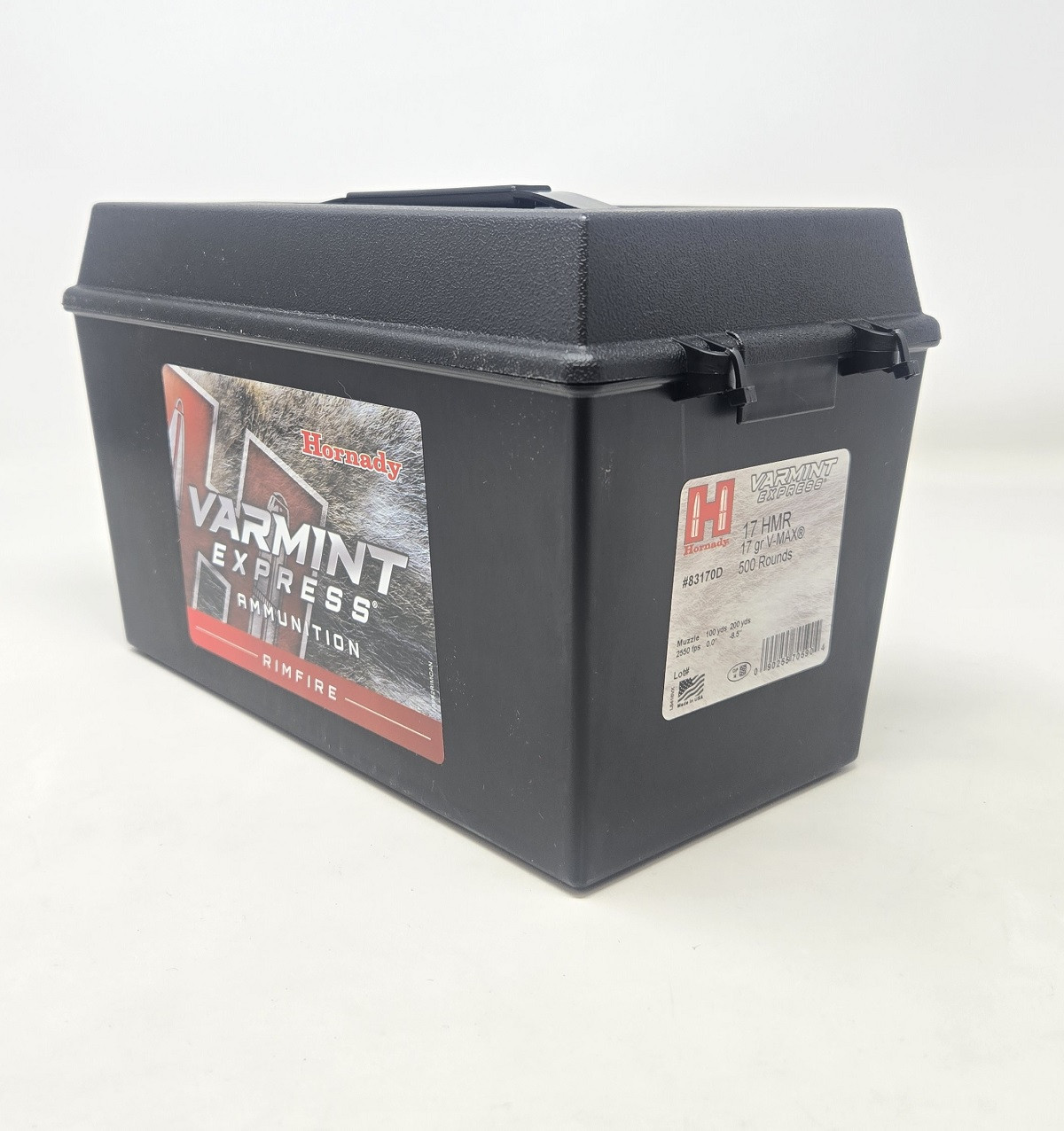 Bulk Hornady Varmint Express Can V-Max Ballistic Tip Ammo