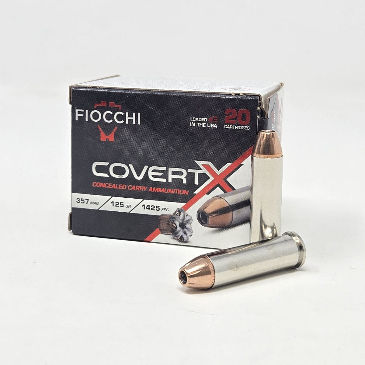 Fiocchi Covert X HP JHP Ammo