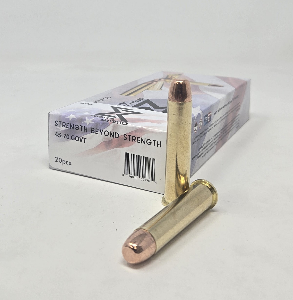 Sigma Flat Point FMJ Ammo