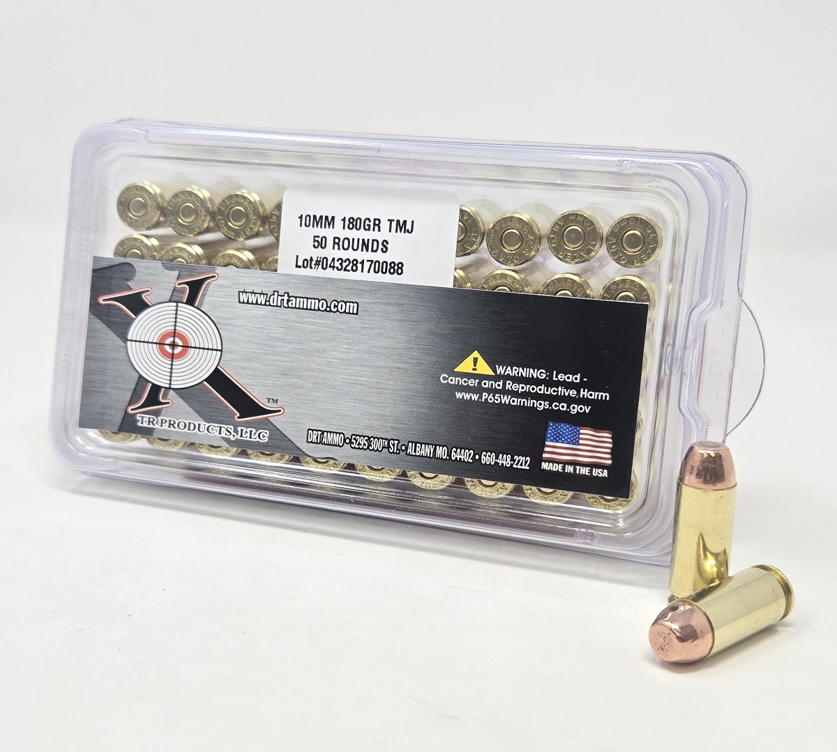 10mm Auto Ammo - Ten Ring Ammo FMJ Ten Ring FMJ Ammo