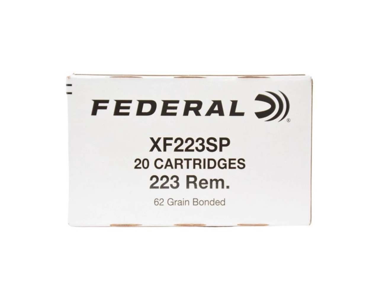 223 Rem Ammo - Federal Ammo Bonded SP Federal Bonded SP Ammo