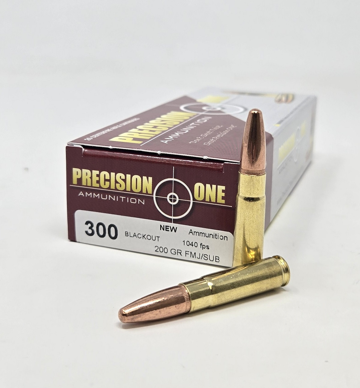 Precision One Subsonic FMJ Ammo