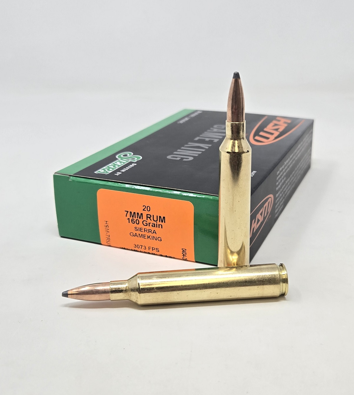 7mm RUM Ammo - HSM Ammo Gameking JSP HSM Gameking JSP Ammo