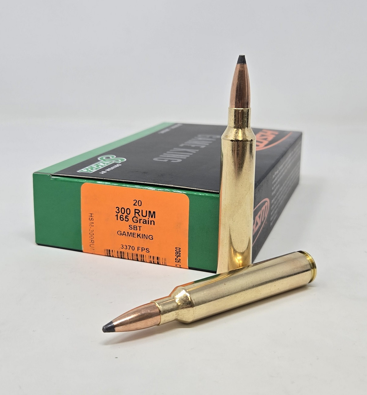 HSM Gameking Spitzer Boat Tail Ammo