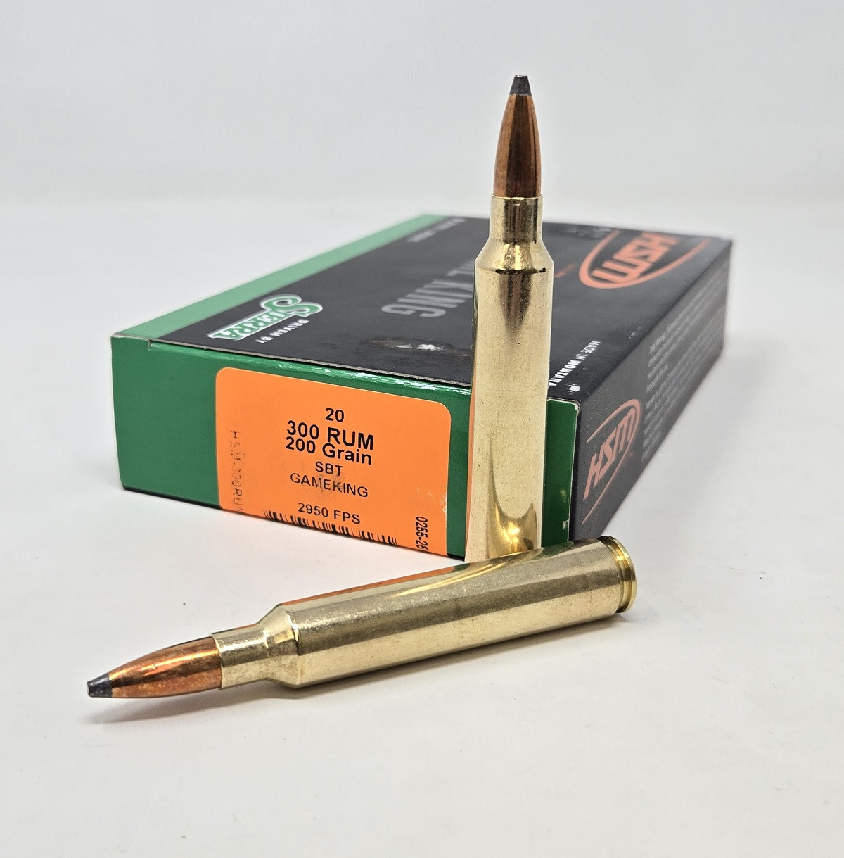 HSM Gameking Spitzer Boat Tail Ammo