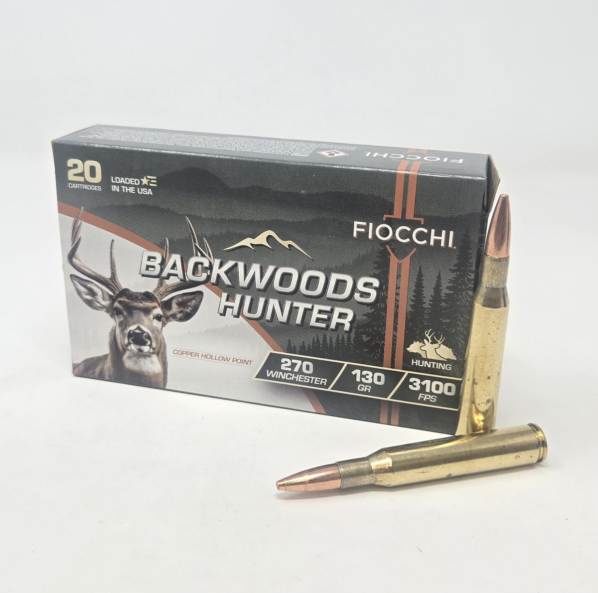 Fiocchi Backwoods Hunter All Copper HP Ammo
