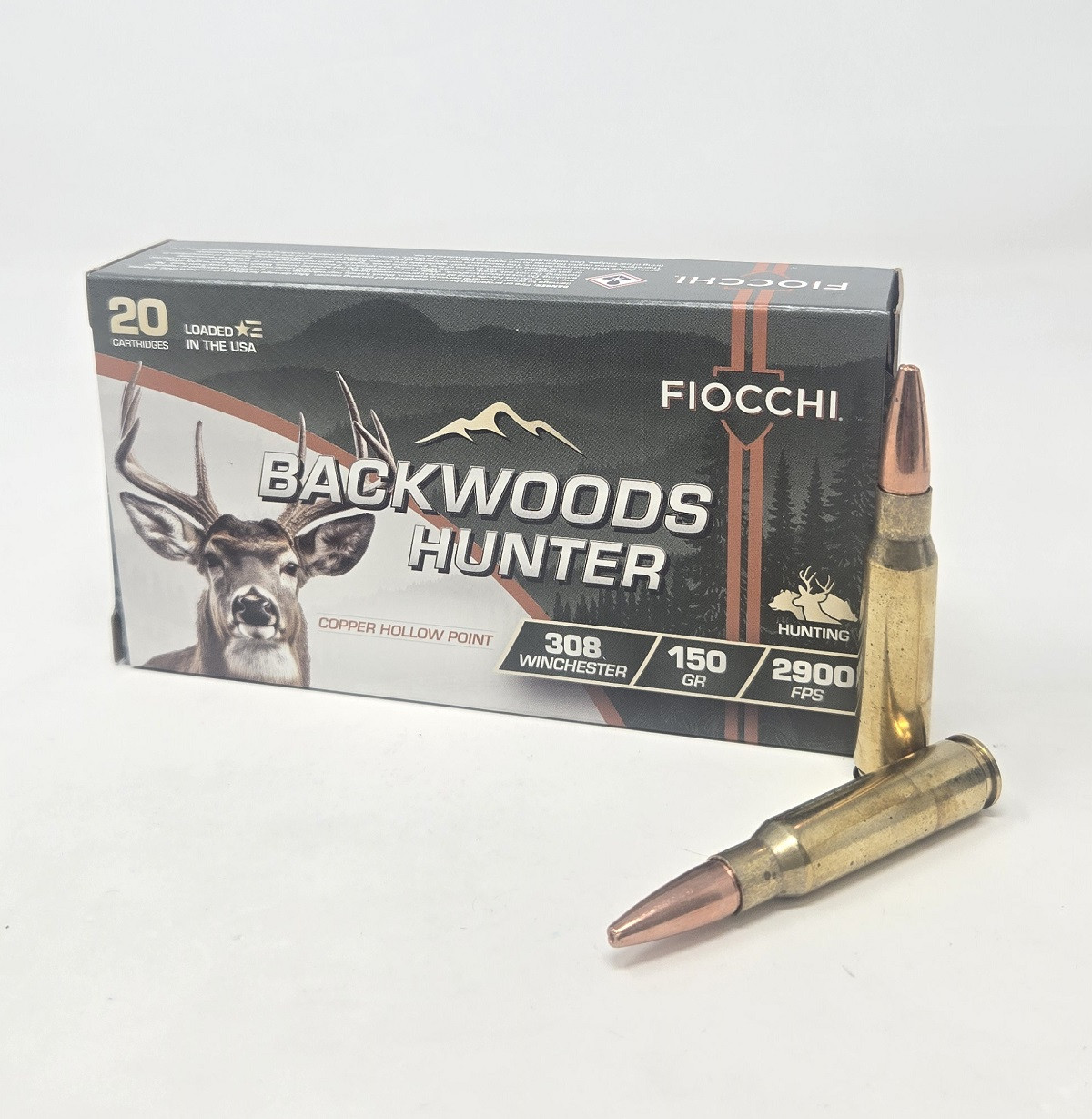 Fiocchi Backwoods Hunter All Copper HP Ammo
