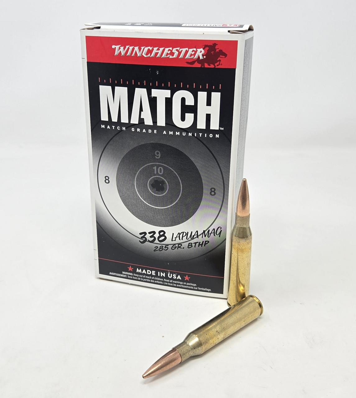 Winchester Match Grade Boat Tail HP Ammo