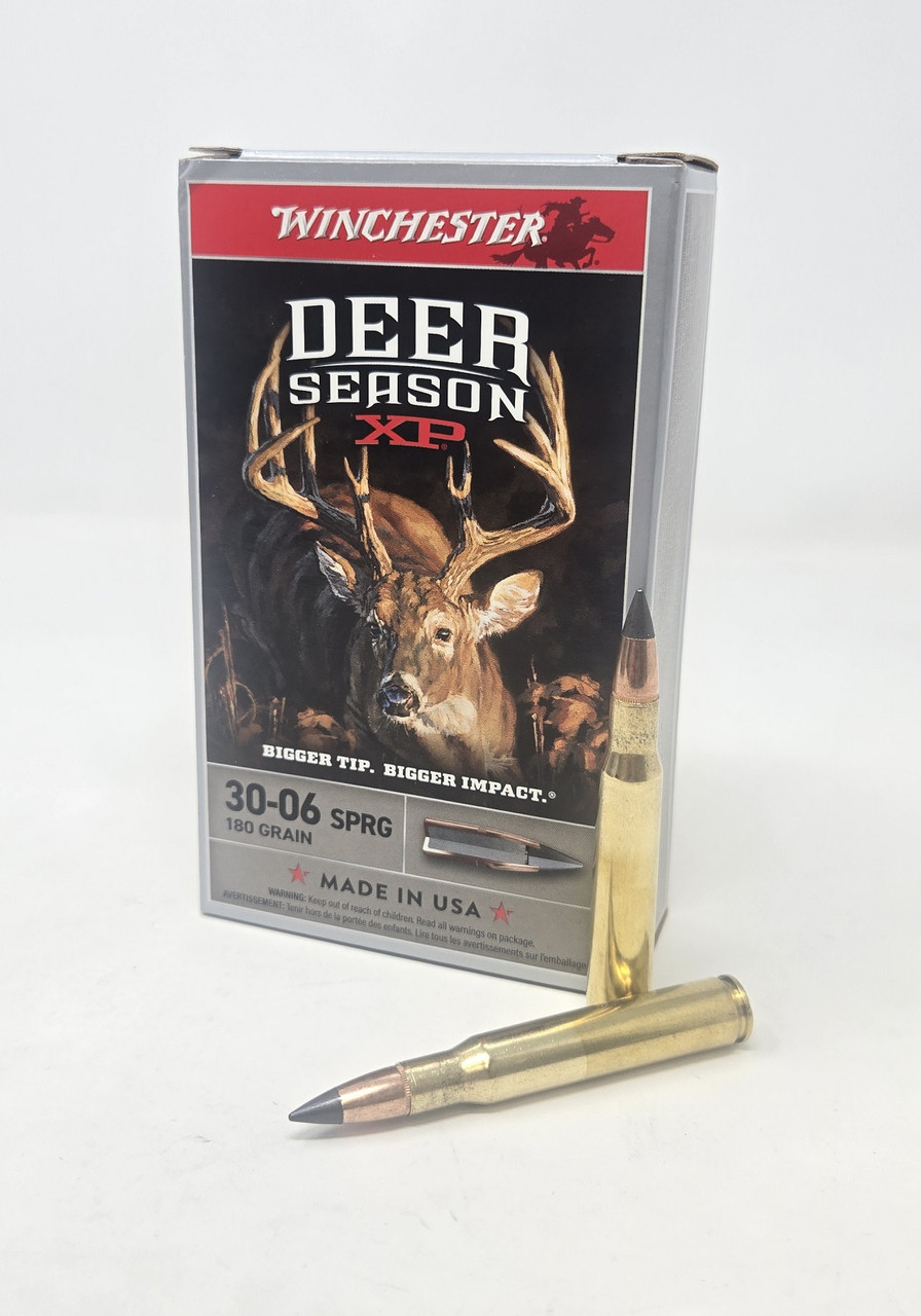 30-06 Ammo - Winchester Ammo Deer Season XP Extreme Point Winchester Deer Season XP Extreme Point Ammo