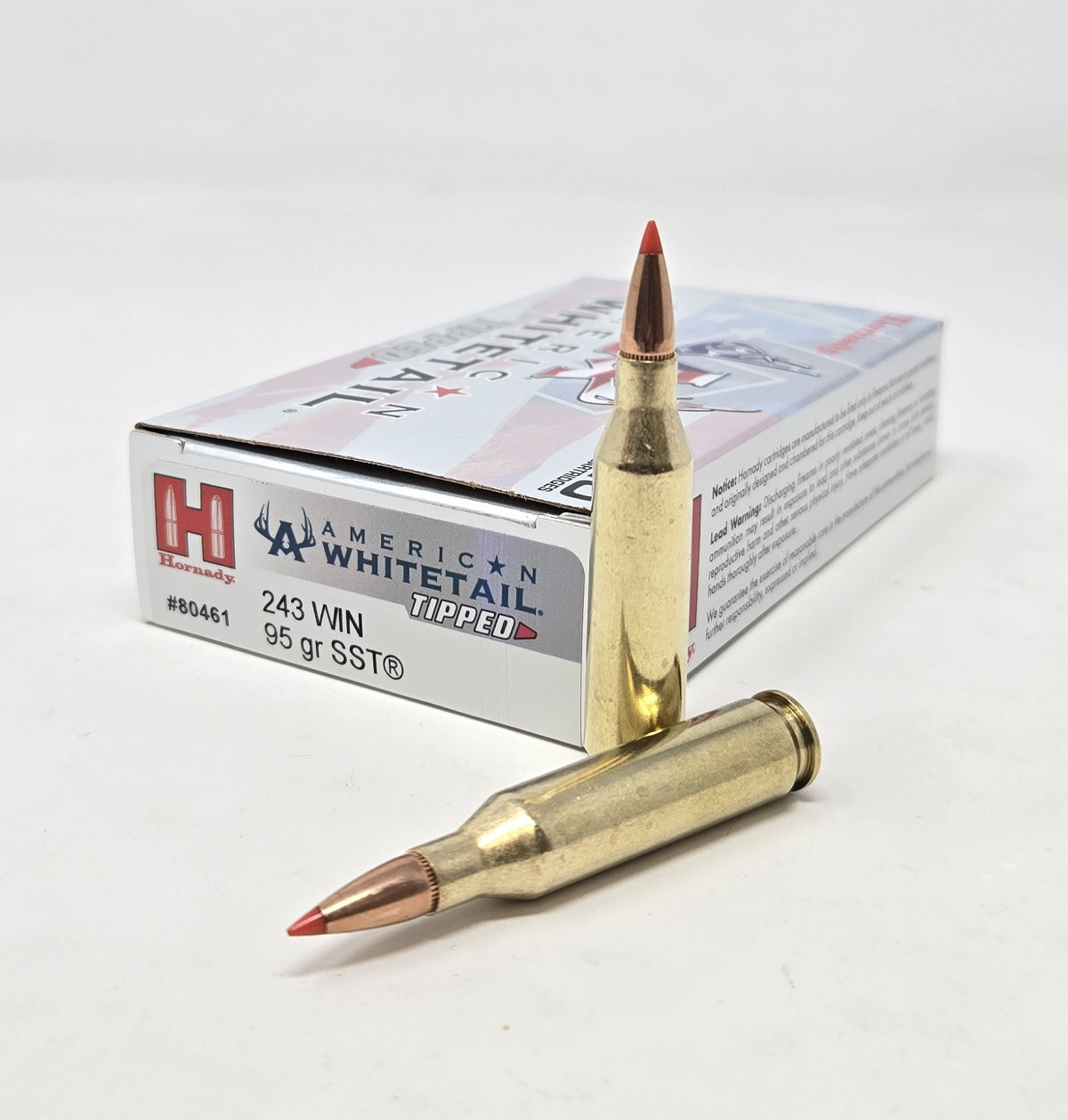 Hornady American Whitetail SST Tipped Super Shock Tip Ammo
