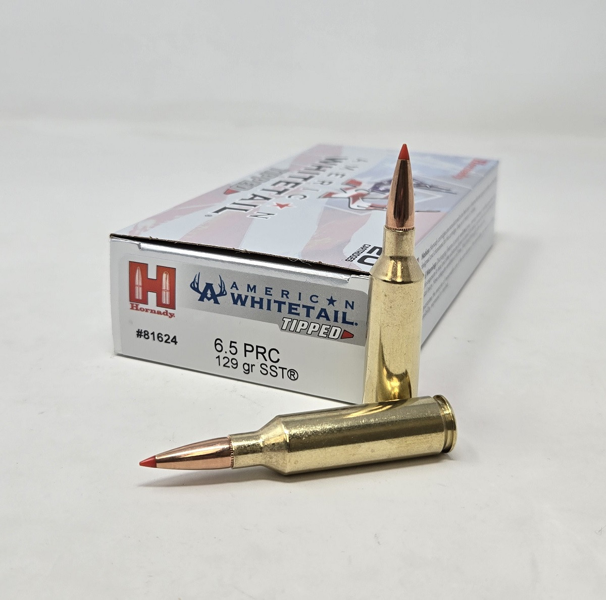 6.5 PRC Ammo - Hornady Ammo American Whitetail SST Tipped Super Shock Tip Hornady American Whitetail SST Tipped Super Shock Tip Ammo