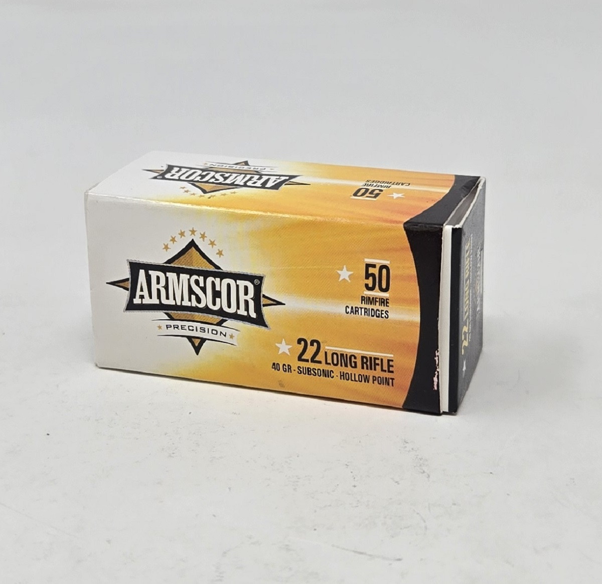 Armscor Nickel Plated Brass Subsonic Copper HP Ammo