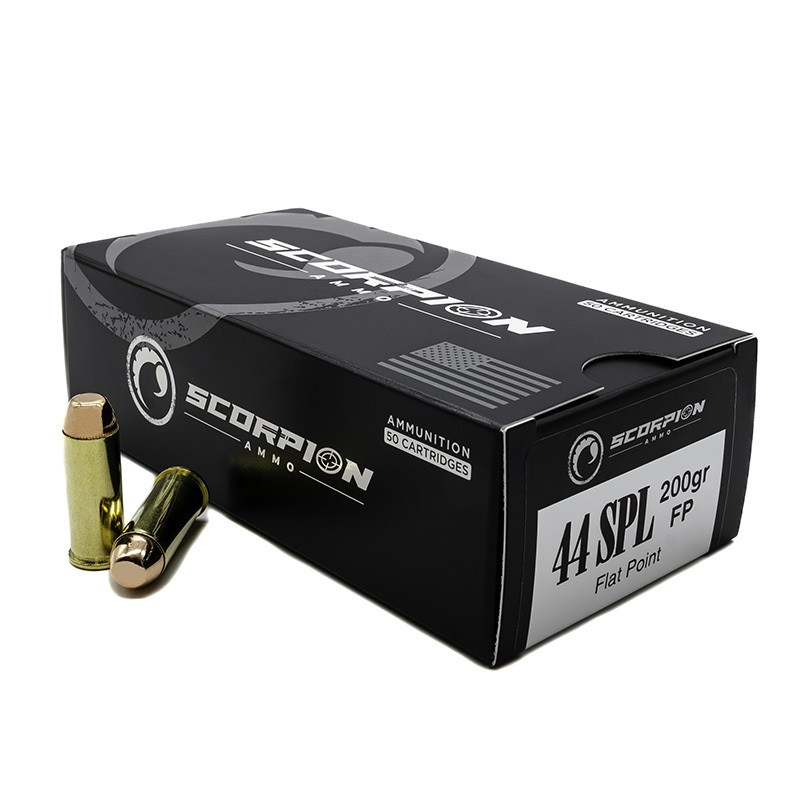 Scorpion Flat Point FMJ Ammo