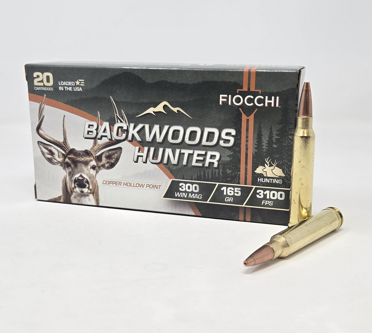 Fiocchi Backwoods Hunter Copper HP Ammo