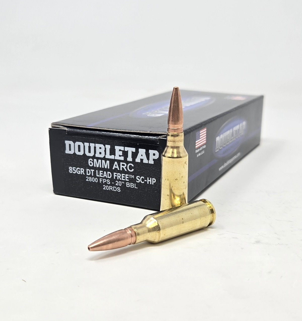 6mm ARC Ammo - DoubleTap Ammo Lead Free HP SCHP DoubleTap Lead Free HP SCHP Ammo