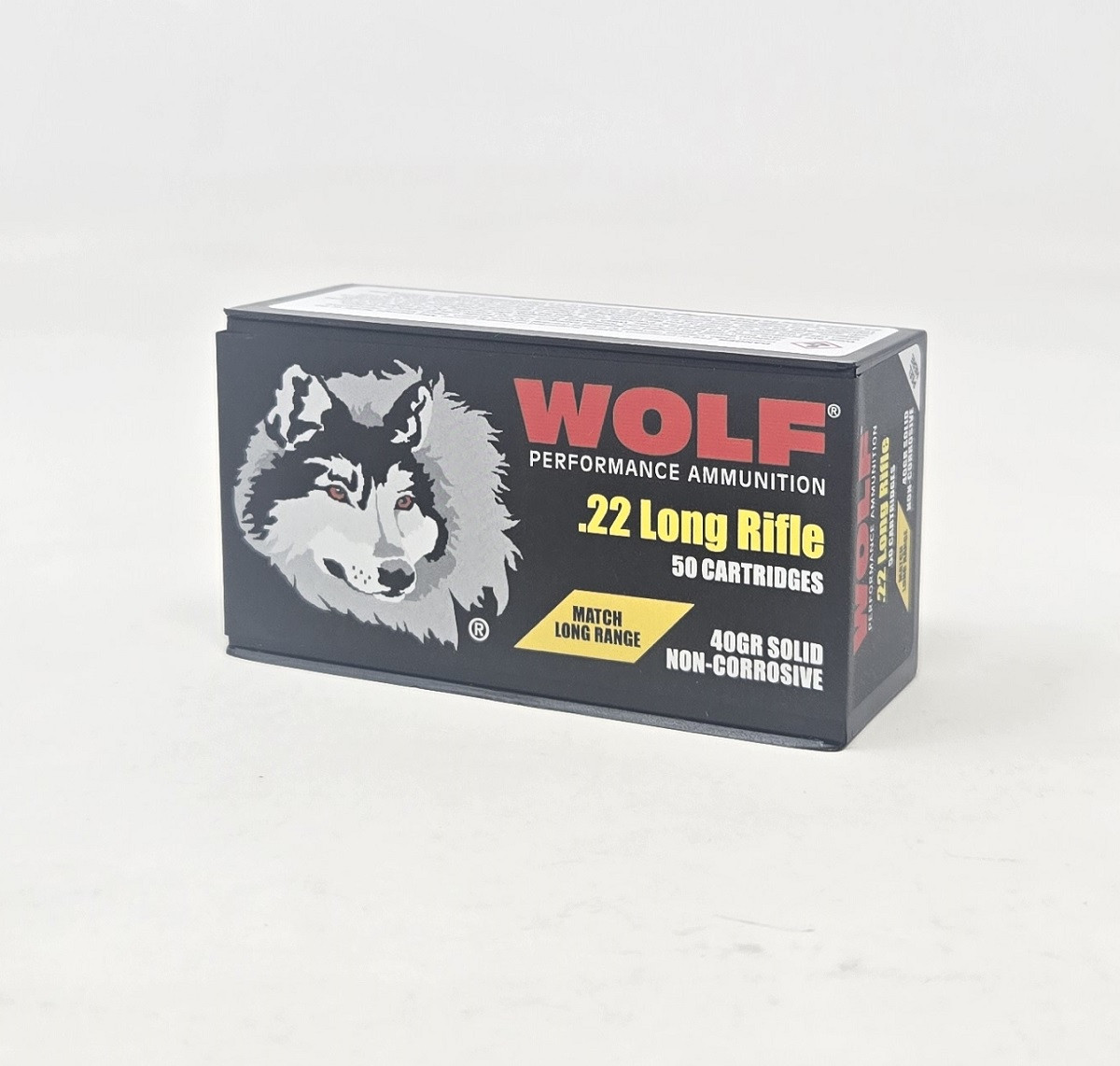 Wolf Match Range Solid Point Ammo