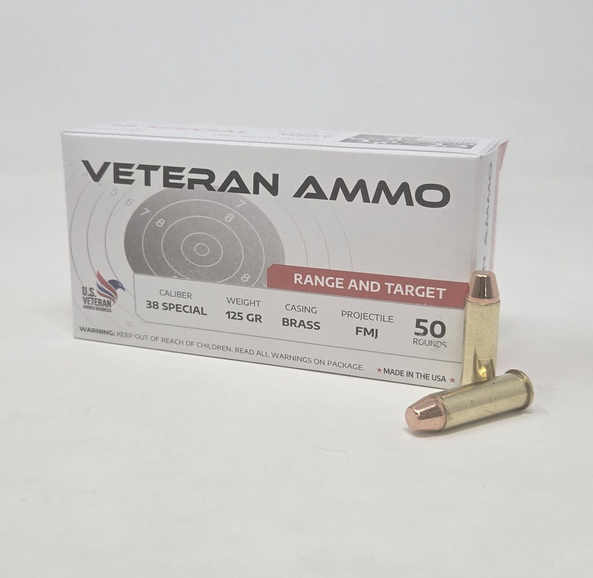 38 Special Ammo - Hyperion Veteran Ammo Range And Target FMJ Hyperion Veteran Range And Target FMJ Ammo