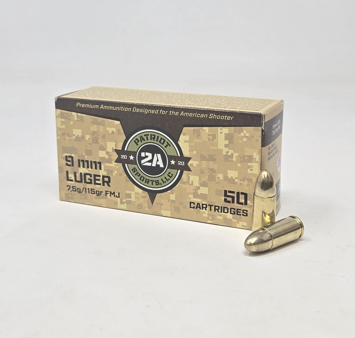 Patriot Sports FMJ Ammo