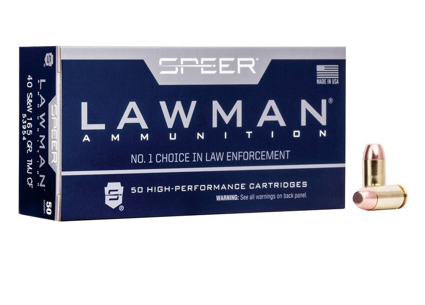 40 S&W Ammo - CCI Ammo Speer Lawman Clean Fire TMJ CCI Speer Lawman Clean Fire TMJ Ammo