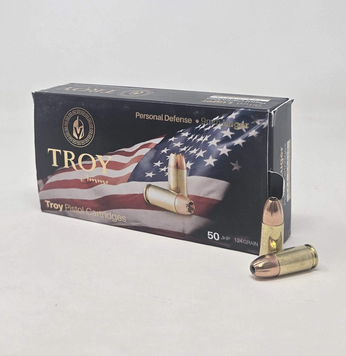 9mm Ammo - Troy Ammo HP JHP Troy HP JHP Ammo