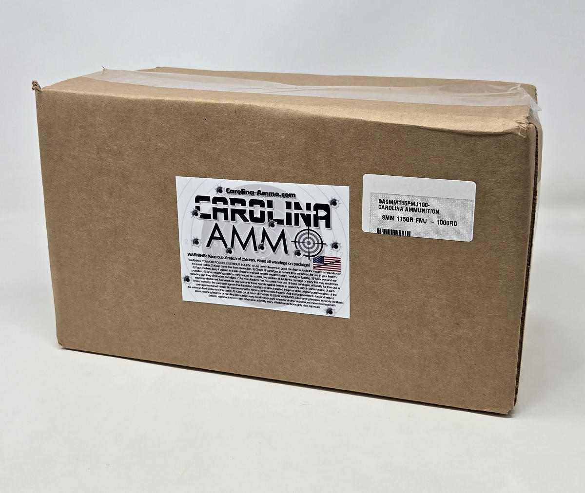 9mm Ammo - Bulk Carolina Ammo Bulk FMJ Bulk Carolina Bulk FMJ Ammo